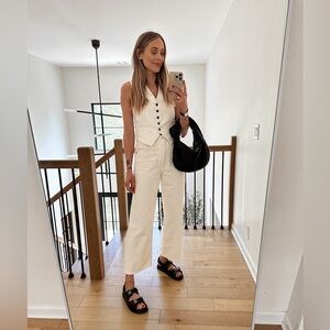 Citizens of Humanity Gaucho Jeans Ecru